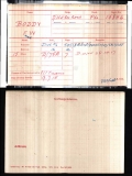 FREDERICK WILLIAM FW BODDY(medal card)