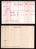 ROBERT EDWARD RE HOLT(medal card)