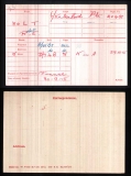 ROBERT EDWARD RE HOLT(medal card)