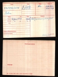 JOHN J PATERSON(medal card)