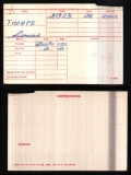 LEONARD L THORPE(medal card)