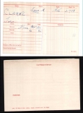 JOE J CLARKE(medal card)