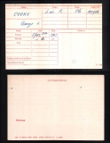 GEORGE ARTHUR GA COOKE(medal card)