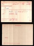 ERNEST E FAIRBROTHER(medal card)