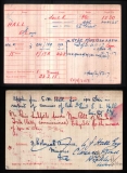 ERNEST LOUIS EL HALL(medal card)