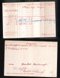 HAROLD JOHN FOTHERINGHAM HJF JEFFRIES(medal card)