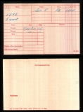 ERNEST E LOVE(medal card)