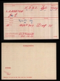 Langston J E (medal card)