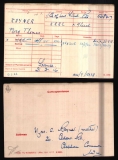 Rayner P T (medal card