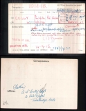 Cully Leslie (medal card)