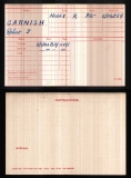 Garnish R J (medal card)