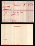Millman H W (medal card)
