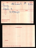 Payne J R (medal card)