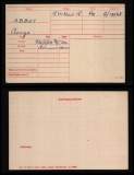 Abbey George (medal card)