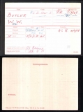 Butler W W (medal card)