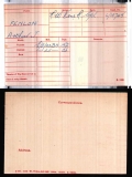 Fenlon A J (medal card)