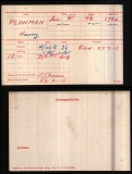 PLOWMAN HARRY(medal card)