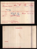 PLOWMAN HARRY(medal card)