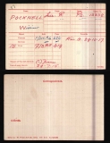 POCKNELL WILLIAM(medal card)