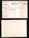 OSBORNE HENRY FRANCE(medal card)