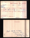 ALLEN CUTHBERT GEORGE LLEWELLYN(medal card)