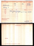 BEESLEY HENRY WALTER(medal card)