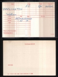 DARLINGTON WILLIAM(medal card)