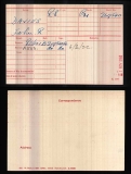 DAVIES JOHN REES(medal card)