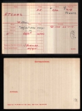 ETCHES WILLIAM AUGUST(medal card)