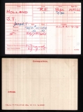 HOLLAND JOSEPH THOMAS(medal card)