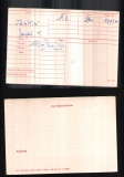 JENKIN JOSEPH THOMAS(medal card)