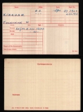 KIRKHAM FREDERICK WILLIAM(medal card)