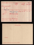 KNOWLES ERIC WILKINSON(medal card)