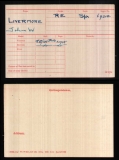 LIVERMORE JOHN WILLIAM(medal card)