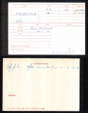 MACDONALD JOHN(medal card)