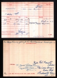 MANISTY HENRY SCOTT(medal card)