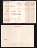 McGUIGAN ARTHUR(medal card)