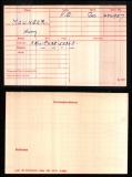 MOUNSOR HARRY(medal card)