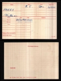 PARRY WILLIAM(medal card)