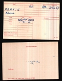 PERKIN EDWARD(medal card)