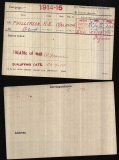 PHILLIPSON GEORGE(medal card)