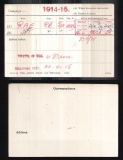 RAE JOSEPH THOMAS(medal card)