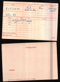 RITSON JOHN WILLIAM(medal card)