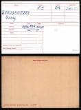 SHAUGHNESSY SIDNEY(medal card)