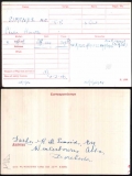 SIMONDS CHARLES HENVILLE(medal card)