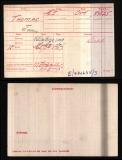 THOMAS JAMES(medal card)