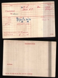 THOMAS WILLIAM(medal card)