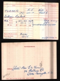 TURNER WILLIAM ROLAND(medal card)