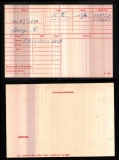 WATSON GEORGE COLLINSON(medal card)