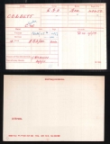 CORBETT CHARLES WILLIAM(medal card)